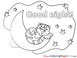 Goodnight moon unit preschool corner good night moon moon. Moon Printable Good Night Coloring Sheets