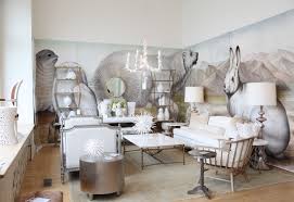 The Mural In This Oly Showroom Is Breathtaking Oly Studio Furniture Interior