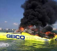 Ngm insurance company (f/k/a national grange mutual ins. Miss Geico Burns Down In Sarasota Crew Ok Speed On The Water