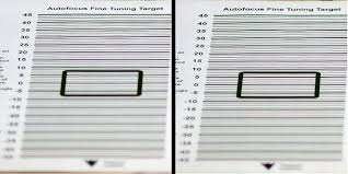 how to check correct your autofocus tips for fine tuning