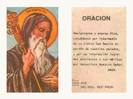 San benito tenía una profunda fe en la cruz y hacia milagros con el signo de la cruz; Oracion De La Medalla De San Benito Abad En Latin