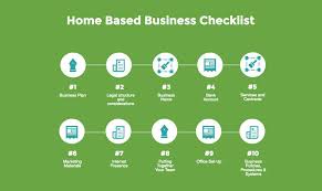 Do business the right way. Checklist For Starting A Home Based Business Due