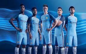 Shop new manchester city kits in home, away and third manchester city shirt styles online at shop.mancity.com. Manchester City 16 17 Home Kit