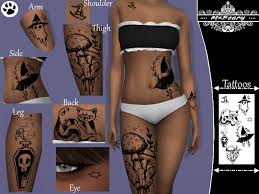 How to install sims 4 female tattoo · download the required tattoo content into your computer · head over to the download folder · extract the files using an . The Sims Resource Witch Tattoos