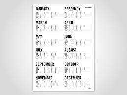 Trend Calendar 2021 Wall Calendar Poster Calendar Year Planner Minimalist Poster Scandinavian Typography Minimalist Yearly Planner Wall Calendar Calendar