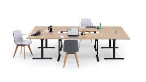 Polypropylene casters for mobility or attach the 4 leveling feet for use as a stationary table or desk. Height Adjustable Desks Sit Stand Workstations Steelcase