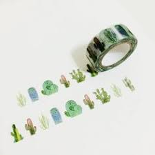 Wanna Hug Cactus Washi Tape Premium Cactus Stickers Washi Tape Washi