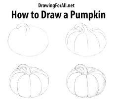 Aujourd'hui on entre dans la phase monstrueuse des dessins ^^ je vous avais promis une galerie de monstres ? How To Draw A Pumpkin Pumpkin Drawing Drawings Thanksgiving Drawings