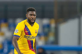 مطرق {#spc} خجلا من أمسك المنصرم ويكاد الدمع يهمي عابثا {#spc} ببقايا. Lyon Open Samuel Umtiti Talks With Barcelona Report Barca Blaugranes
