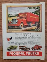 Image result for Federal Red 1946 Truck