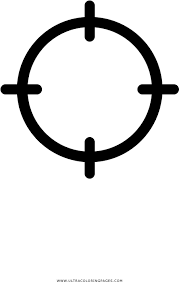 You can browse the most trending palettes or the latest saved. Download Crosshair Coloring Page Gun Shot Target Full Size Png Image Pngkit