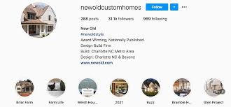 New old homes feature flawless craftsmanship, excellent architectural design, and true originality. 15 Influential Home Builders You Should Follow On Instagram