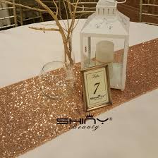 Free shipping on orders over $25 shipped by amazon. Shinybeauty Sequin Table Runner Rose Gold Table Overlay Sequined Runners For Wedding Sequin Table Linen For Christmas Halloween Party Decoration 12inx48in Buy Online In Bahamas At Bahamas Desertcart Com Productid 52321383