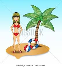 Cute Girl Wearing Red Vector Photo Free Trial Bigstock Soccer ball coloring pages and simple example of drawing | art colors for kids with coloful markers. cute girl wearing red vector photo