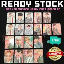 4th muster / house of army season 2 link to the full video: Official Bts 4th Muster Happy Ever After Photocard Pc Shopee Malaysia