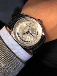 So two time zones on one dial aren't enough for you? Frederique Constant Worldtimer Manufacture Kuwait Edition Watches