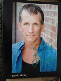velkoformátové foto Randy Mulkey, herec, podpis, pod1246