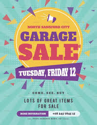 Large Garage Sale Flyer Template Sale Flyer Flyer Template Flyer