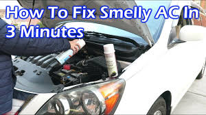 How To Fix Smelly Ac In Your Car Like The Pro In 3 Minutes Youtube