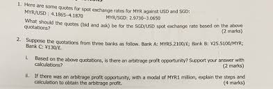 Historical exchange rates for japanese yen to malaysian ringgit. Solved Are Some Quotes For Spot Exchange Rates For Myr Ag Chegg Com