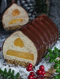 Buche Noisettes Clementine Et Glacage Miroir Amour De Cuisine Recette Dessert Facile Et Rapide Noisette Dessert Facile
