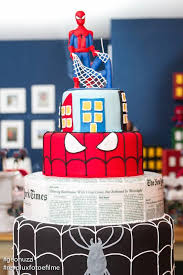 Spiderman happy birthday 5 year old boy. Kara S Party Ideas Spiderman Themed Birthday Party Idea Decor Planning Cake Idea