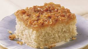 Bisquick Velvet Crumb Cake With Broiled Topping Velvet Crumb Cake Recipe Bettycrocker Com