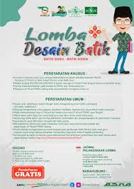 Maybe you would like to learn more about one of these? Lomba Desain Batik Ma Arif 2020 Berhadiah Total Rp 5 Juta Lp Maarif Nu Jateng