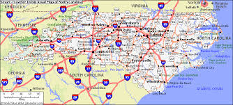 Nc is where the first university of the country was established. North Carolina State Map Us