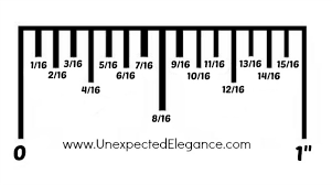 That means the fraction denominators will be 2, 4, 8, 16, 32, and 64. How To Read A Tape Measure For The Non Mathematical Mind Unexpected Elegance
