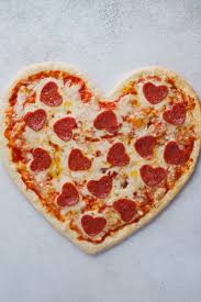 Recipe Including Course S Entree And Ingredients Bread Flour Dry Yeast Extra Virgin Olive Oil Fresh Ros Pizza Recipes Heart Shaped Pizza Valentines Food
