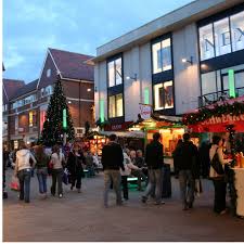 12 x 16 winter snow on church led canvas. Christmas Markets In Kent