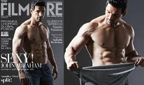 John Abraham Flaunts His Sexy Body For Filmfare S Magazine Cover India Com John abraham's birth name is farhan abraham.