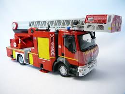 Renault D16 Echelle Riffaud Gimaex Epc 33 Rpx Miniature 1 43 Eligor Camion Pompier Miniature Voiture Miniature