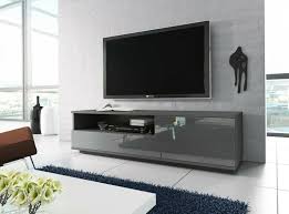 Same day delivery 7 days a week £3.95, or fast store collection. Modern Grey Gloss Front Tv Cabinet Stand Media Entertainment Unit 138cm Muza Ebay
