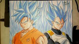 Produced by toei animation , the series was originally broadcast in japan on fuji tv from april 5, 2009 2 to march 27, 2011. Drawing Goku And Vegeta Dragon Ball Z Youtube