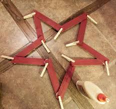 How To Make Stars From Left Over Wooden Shims July Crafts Craft Stick Crafts Woodworking Projects For Kids