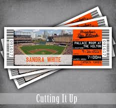 Orioles Baseball Bar Mitzvah Place Card Tickets Giants Bat Mitzvah Seating Chart Template For Escort Tags Folded Tented Name Cards