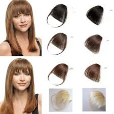 This type of brown hair with blonde highlights starts off with a light brown base that supports graduated blonde highlights as they progress toward the tips. 100 Human Hair Clip In Bangs Without Temples Light Brown Neat Hair Fringe Invisible Bangs For Women Blonde Hair With Bangs Long Blonde Hair With Bangs From Zhengsan521 8 05 Dhgate Com