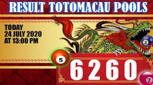 Result Toto Macau Pools 24 07 2020
