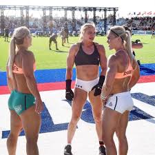 So Much Fitness In A Five Foot Radius We Captured Dellespeegle Katrintanja And Anniethorisdottir C In 2020 Crossfit Athletes Reebok Crossfit Games Crossfit Games