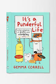 It S A Punderful Life By Gemma Correll Gifts For Teens Unique Book Puns
