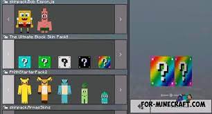 Forget about previous skin collections, because this skin pack represents more than 600 skins in one pack, forming a huge 11 mb file! Mega Skin Pack 1000 Skins For Minecraft Pe