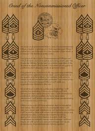 The Nco Creed American Flag Positive Words Nco