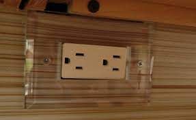 The drywall was all torn and ripped and patched in weird places. Clear Beveled Low Iron Paintable Glass Switch Plates Switch Plates Clear Glass Glass Backsplash