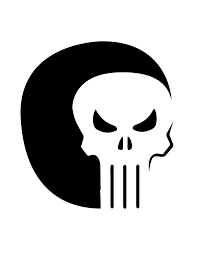 Il film è l'adattamento del personaggio dei fumetti della marvel comics il punitore. Marvel The Punisher Pumpkin Stencil Pumpkin Pattern Pumpkin Template Jack O Lantern Pumpkinstencils