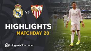 In his first match against the andalusian outfit as a whites player, he scored one of madrid's goals as. Real Madrid Vs Sevilla Highlights