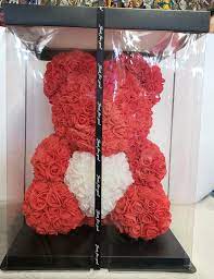 Bear made of real flowers. Teddy Bear Made Out Of Flowers Cheaper Than Retail Price Buy Clothing Accessories And Lifestyle Products For Women Men
