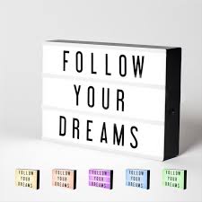 My Cinema Lightbox Color Changing Led Light Box Quotes Light Box My Cinema Lightbox