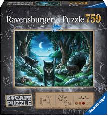 Shopping for all seasons and all the different reasons. Amazon Com Ravensburger 16434 Curse Of The Wolves 759 Piece Jigsaw Puzzle For Kids And Adults Ages 12 And Up An Escape Room Experience In Puzzle Form Toys Games